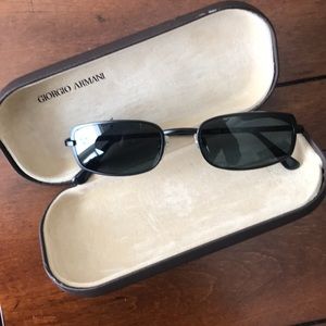 Giorgio Armani sunglasses. Mint, w/case.